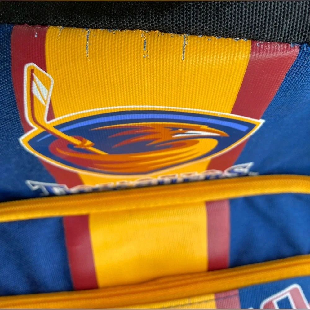 Rare Vintage Y2K Atlanta Thrashers NHL Hockey Team Colors Youth Backpack